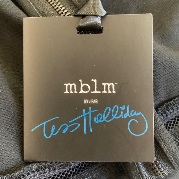 mblmTess Holliday Midi Fitted Dress Lace Cutouts sz 2X - Picture 12 of 14